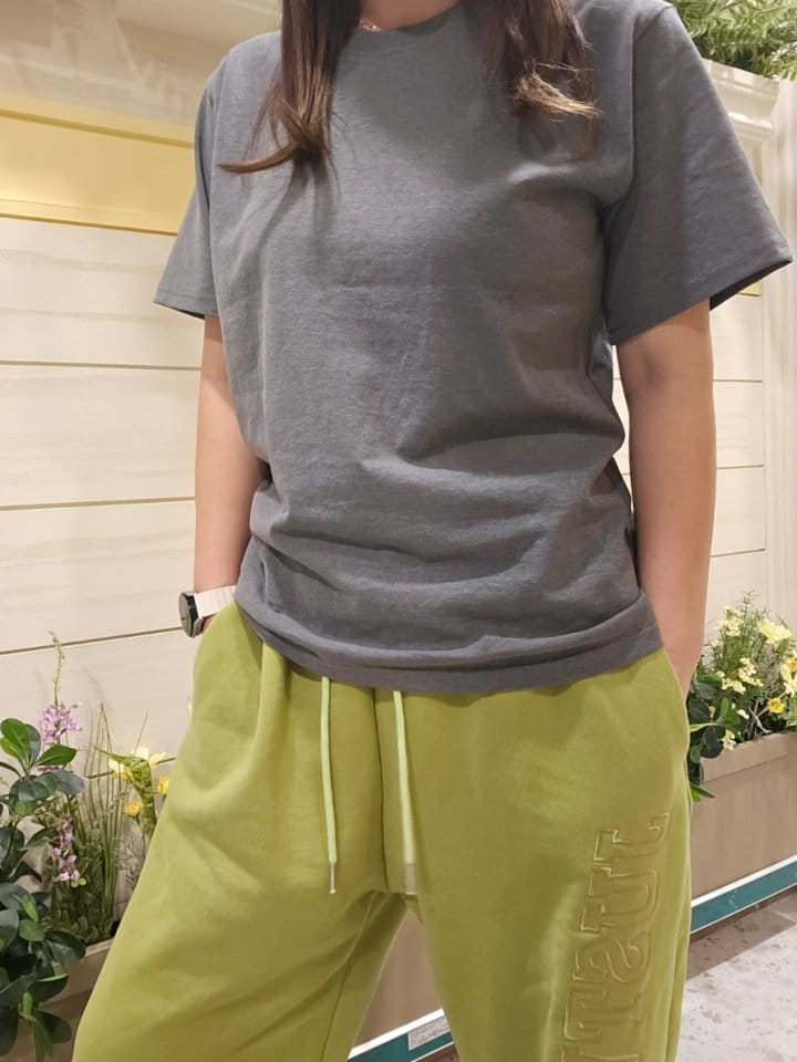 Gram - Korean Women Fashion - #womensfashion - Shine Pigment Tee - 10