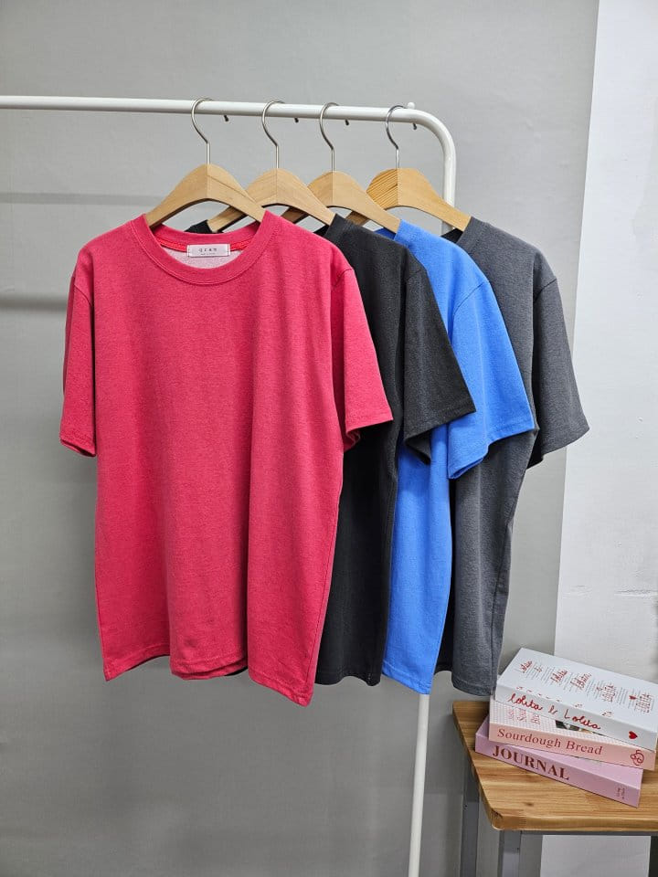 Gram - Korean Women Fashion - #womensfashion - Shine Pigment Tee - 8