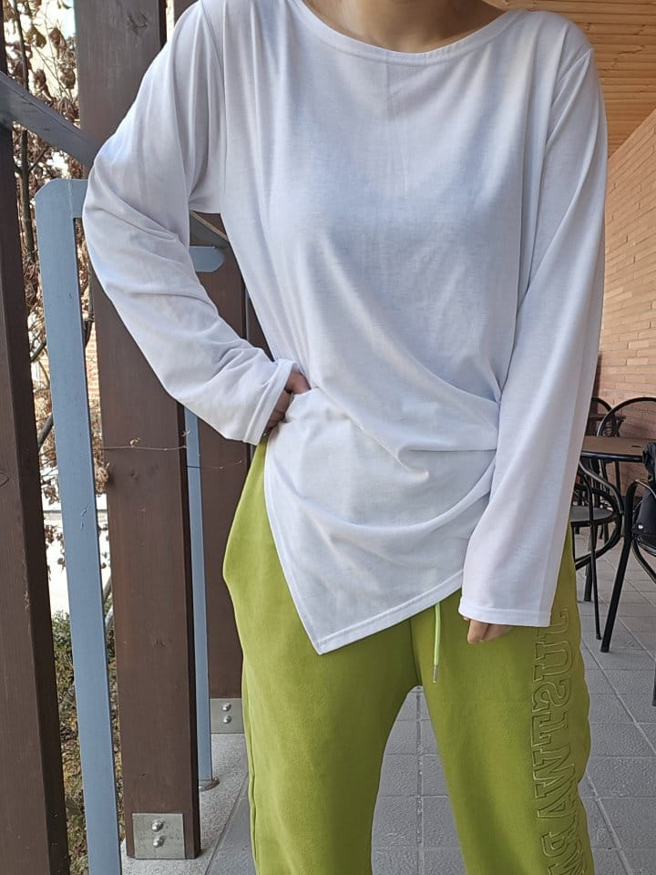 Gram - Korean Women Fashion - #womensfashion - Layered Long Tee - 3
