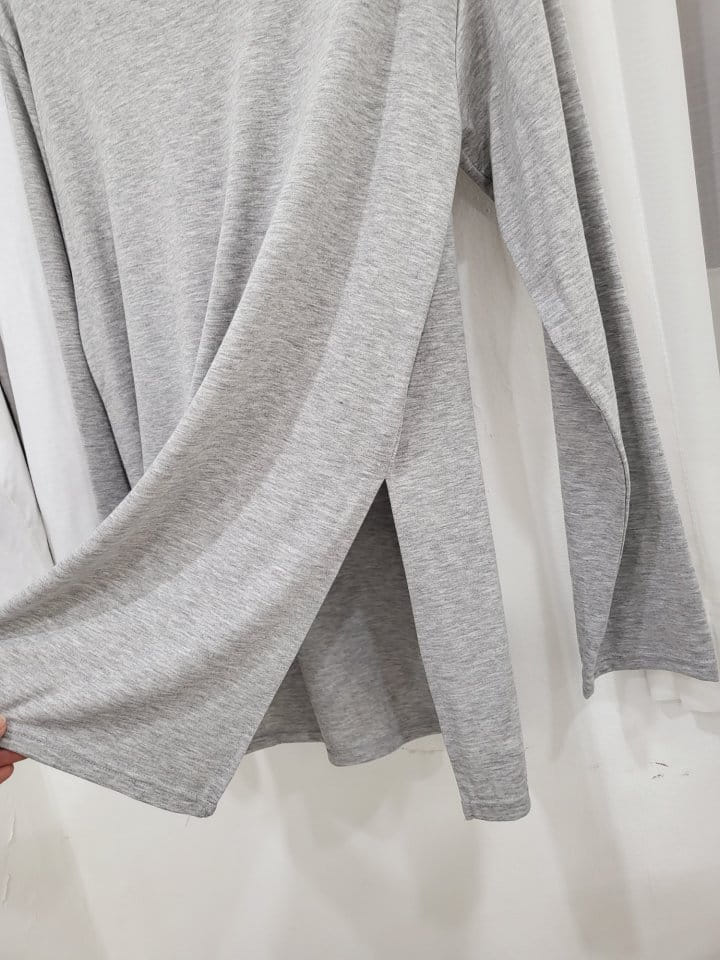Gram - Korean Women Fashion - #womensfashion - Layered Long Tee - 9