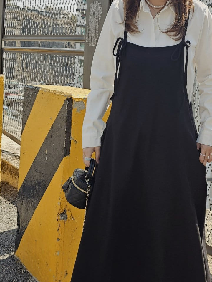 Gram - Korean Women Fashion - #womensfashion - Daily Ribbon One-Piece - 10
