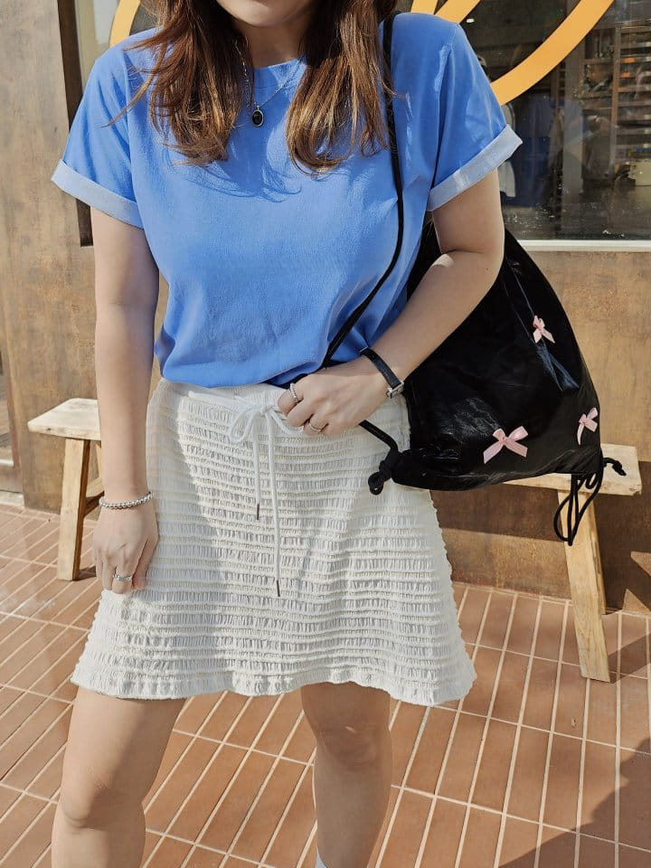 Gram - Korean Women Fashion - #womensfashion - Kan Kan Mini Skirt - 7