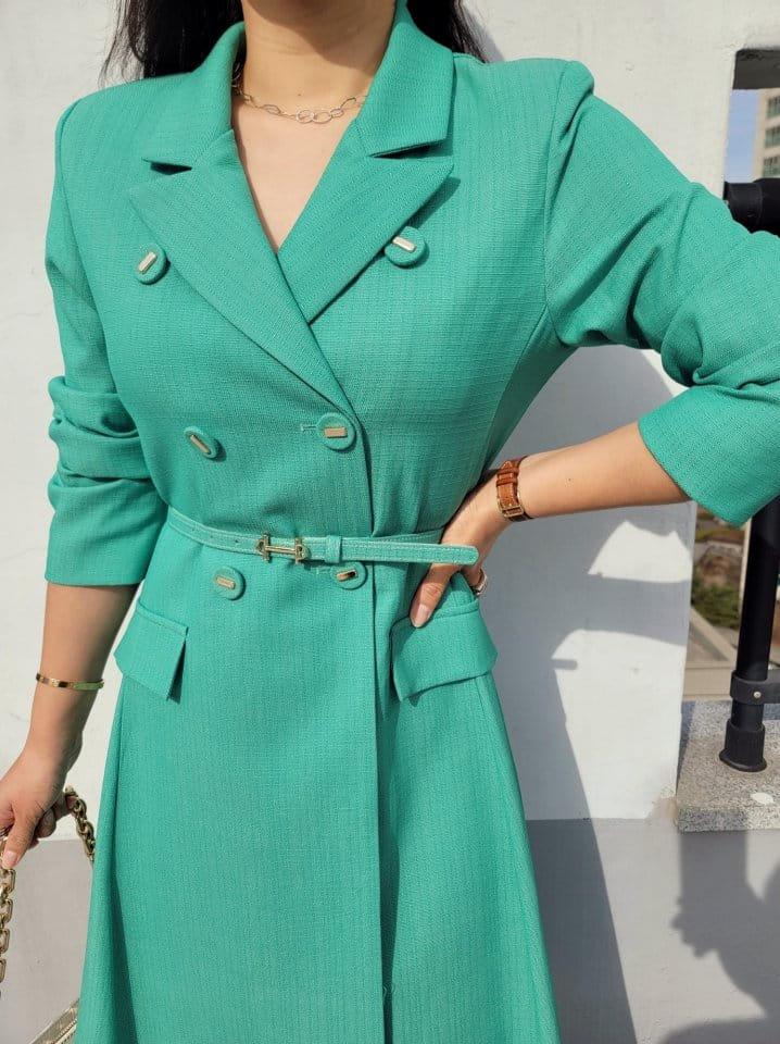Gratia - Korean Women Fashion - #momslook - Day One-Piece Jacket - 8