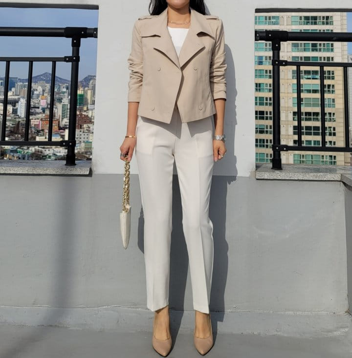 Gratia - Korean Women Fashion - #shopsmall - Demon Trench Jacket - 6
