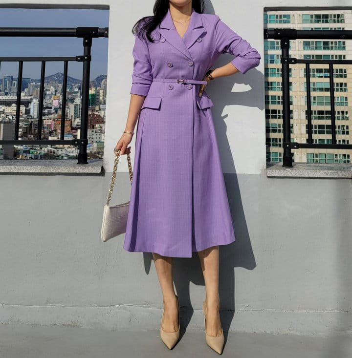 Gratia - Korean Women Fashion - #shopsmall - Day One-Piece Jacket - 5