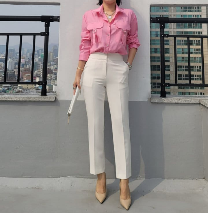 Gratia - Korean Women Fashion - #thatsdarling - Mone Shirt Blouse - 8