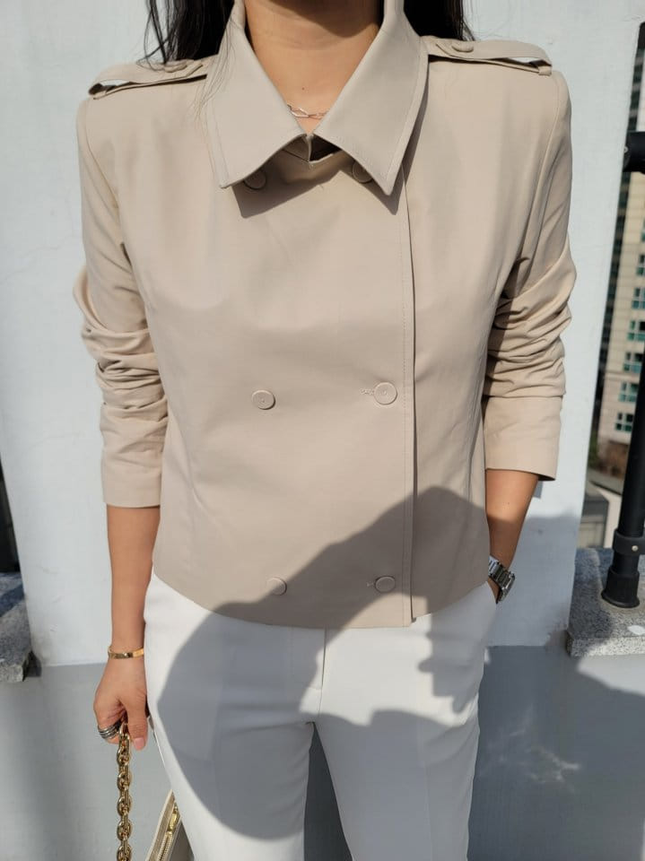 Gratia - Korean Women Fashion - #thatsdarling - Demon Trench Jacket - 7