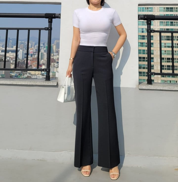Gratia - Korean Women Fashion - #thatsdarling - SS Line Pants - 8
