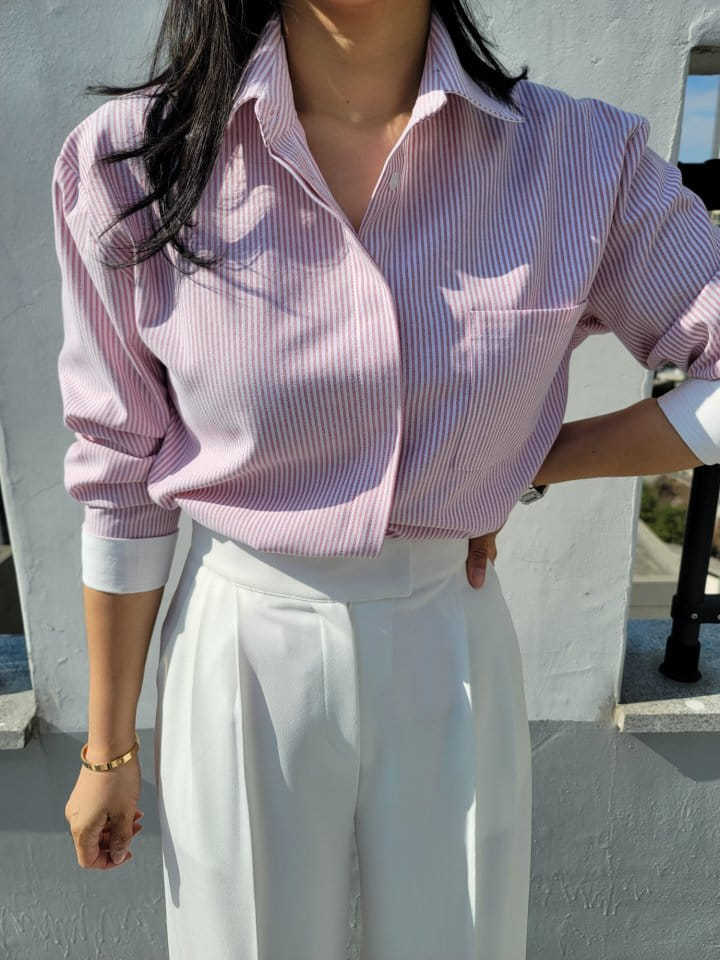 Gratia - Korean Women Fashion - #thelittlethings - Ford Shirt - 5