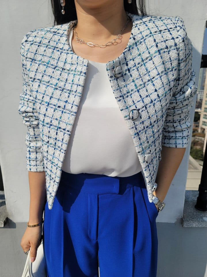 Gratia - Korean Women Fashion - #womensfashion - Routine Jacket - 5