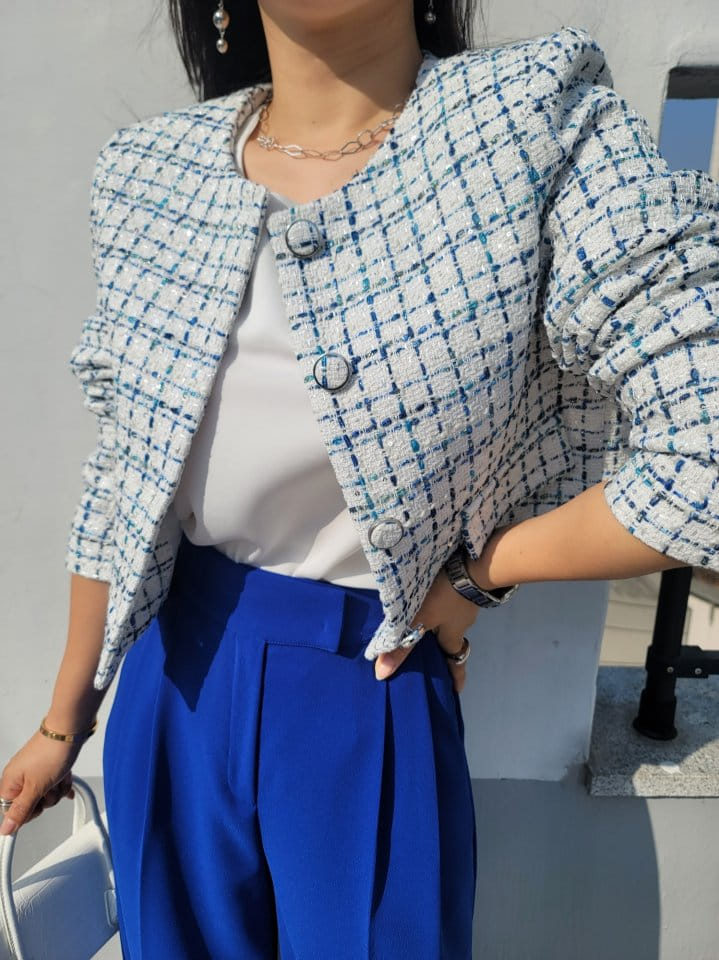 Gratia - Korean Women Fashion - #womensfashion - Routine Jacket - 7