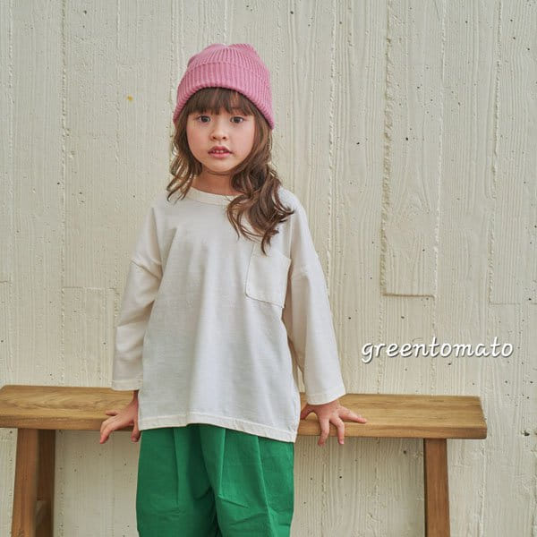 Green Tomato - Korean Children Fashion - #minifashionista - Picnic Props Tee