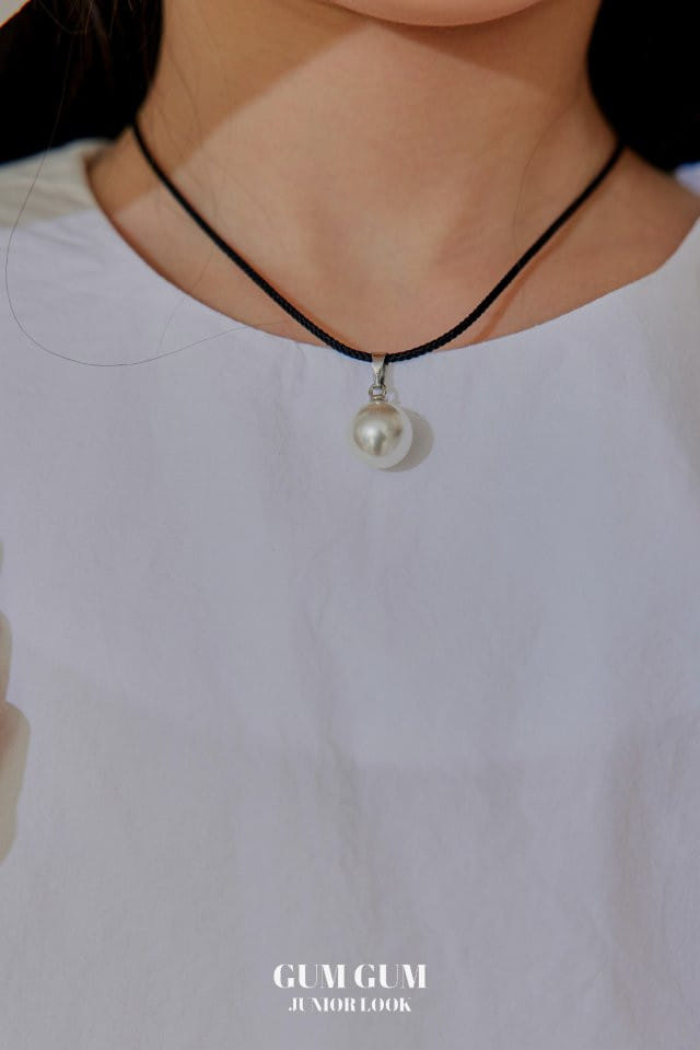 Gumgum - Korean Children Fashion - #childofig - Point Pearl Necklace
