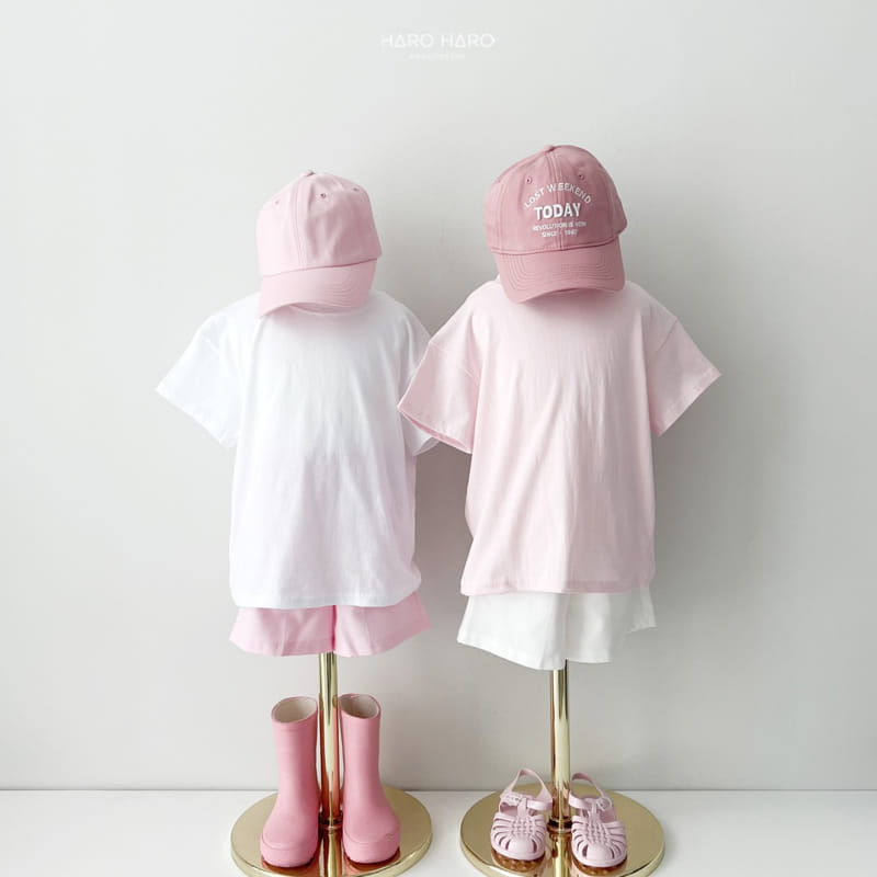 Haro Haro - Korean Children Fashion - #Kfashion4kids - Summer Loose Fit Short Sleeve Tee - 9
