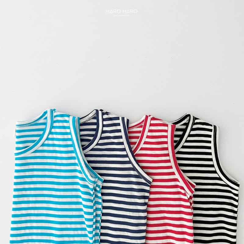 Haro Haro - Korean Children Fashion - #kidzfashiontrend - Vacation ST Long Sleeveless Tee - 4