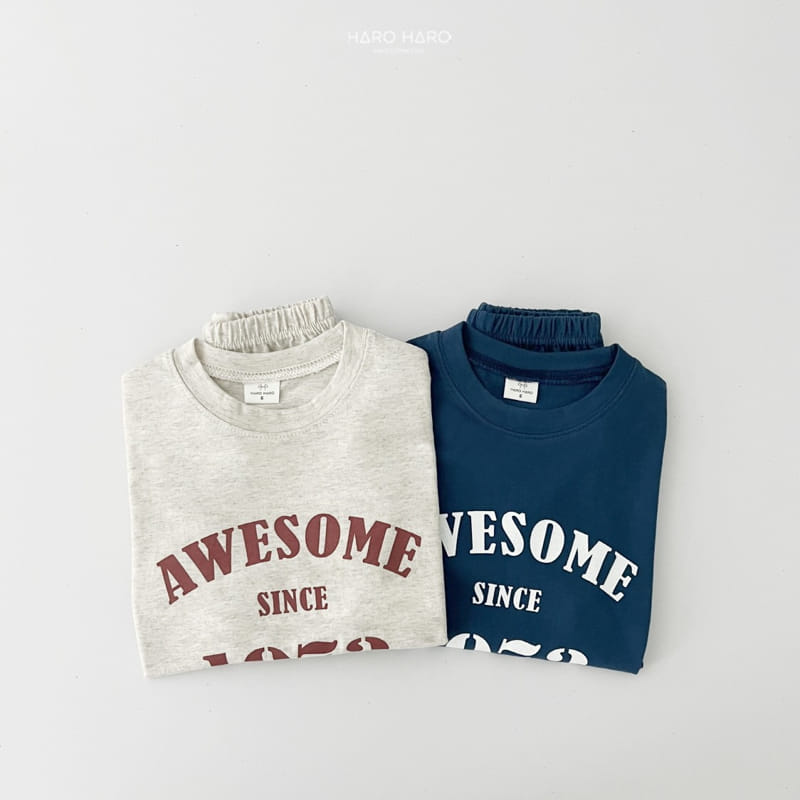 Haro Haro - Korean Children Fashion - #childofig - Awesome Top Bottom Set - 9