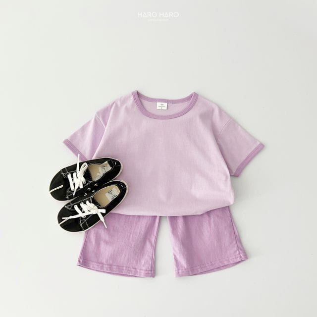 Haro Haro - Korean Children Fashion - #childofig - Sweet And Sour Top Bottom Set - 6