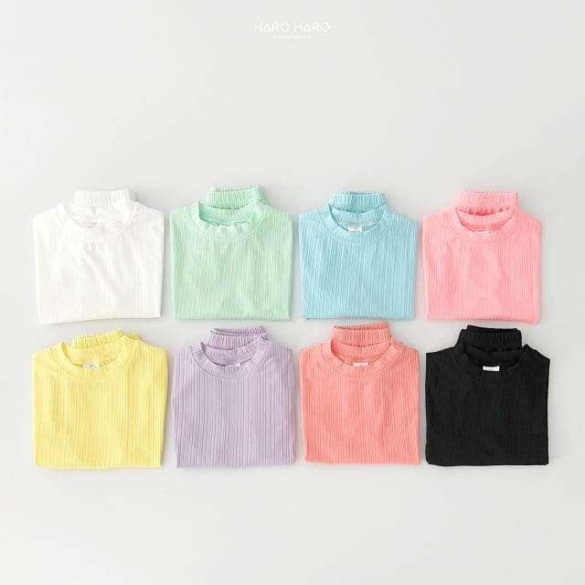 Haro Haro - Korean Children Fashion - #childofig - Rainbow Pleats Top Bottom Set - 8