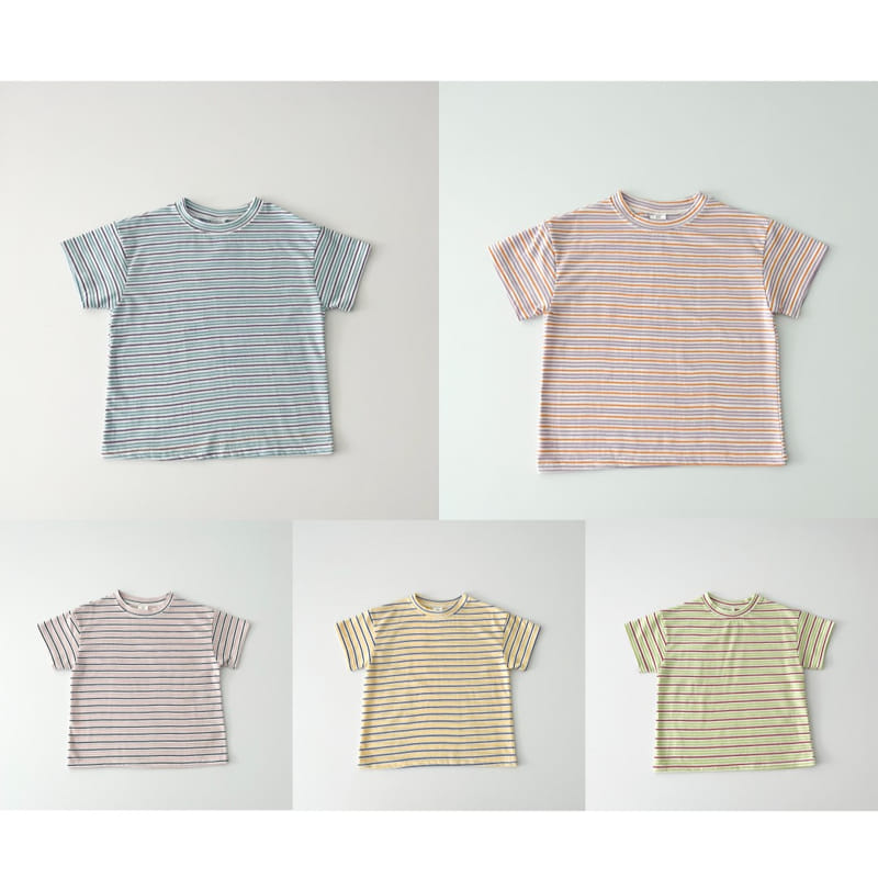 Haro Haro - Korean Children Fashion - #childofig - Multi ST Short Sleeve Tee - 6