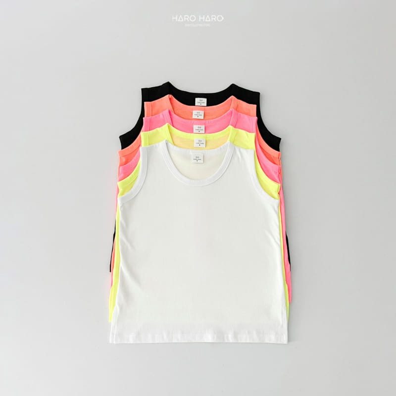 Haro Haro - Korean Children Fashion - #childofig - Layered Long Sleeveless Tee - 5