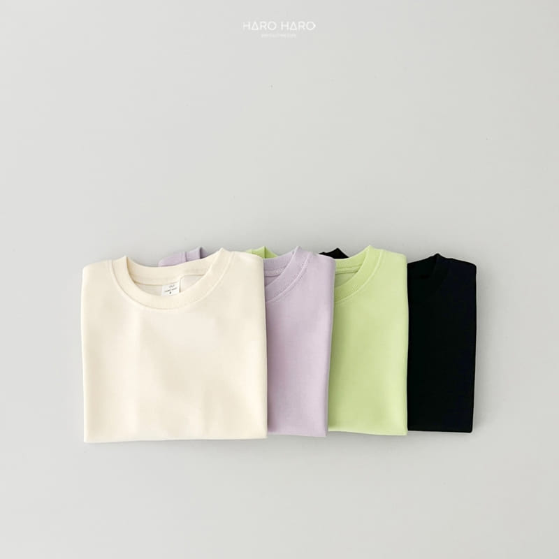 Haro Haro - Korean Children Fashion - #childofig - Picnic Short Sleeve Sweatshirt