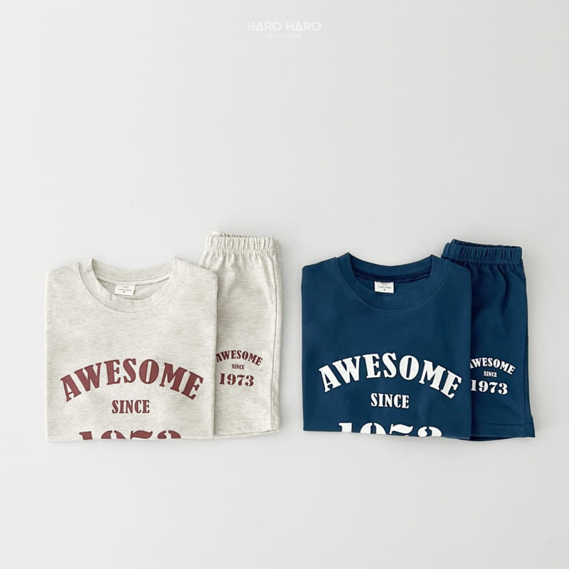Haro Haro - Korean Children Fashion - #childrensboutique - Awesome Top Bottom Set - 10
