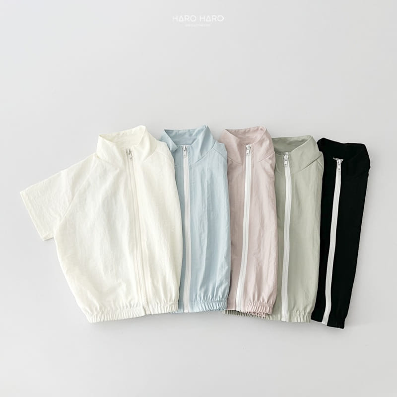 Haro Haro - Korean Children Fashion - #discoveringself - Sweet Short Sleeve Windbreaker - 5