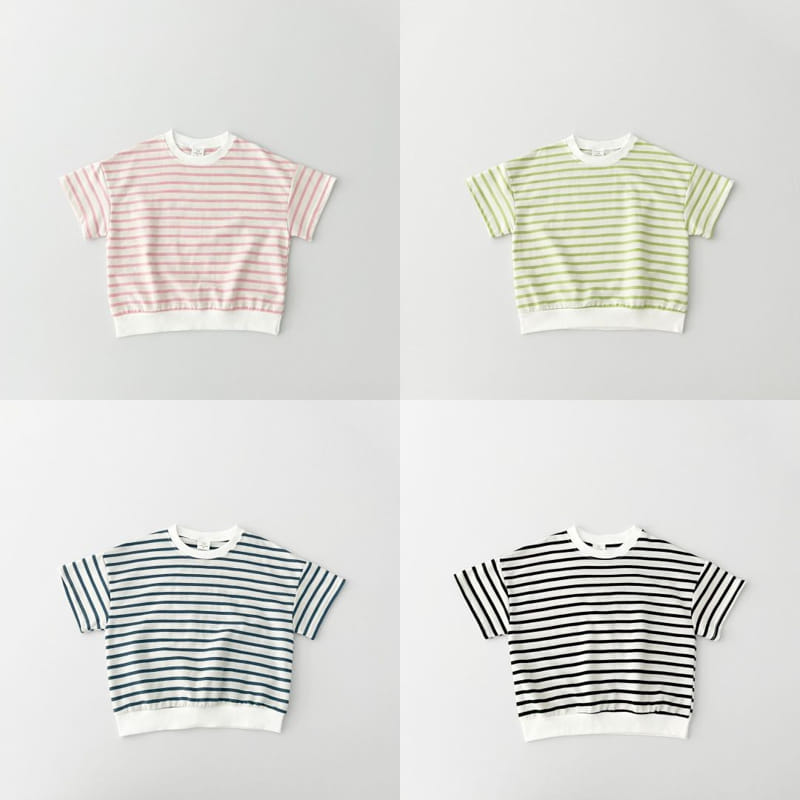 Haro Haro - Korean Children Fashion - #fashionkids - Sherbet ST Short Sleeve Sweatshirt - 2