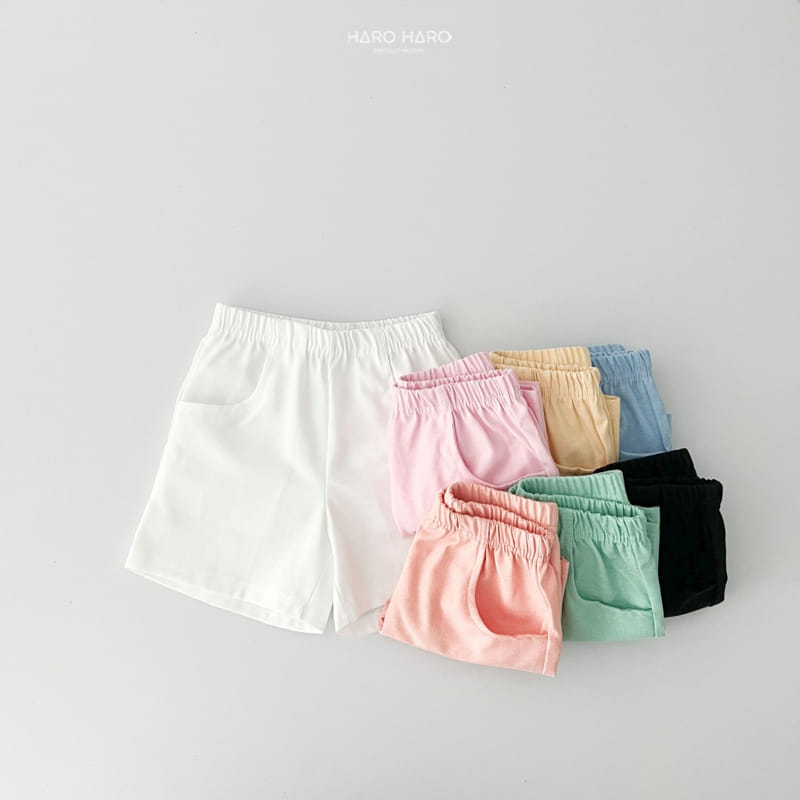 Haro Haro - Korean Children Fashion - #kidsshorts - Signature Half Pants - 4