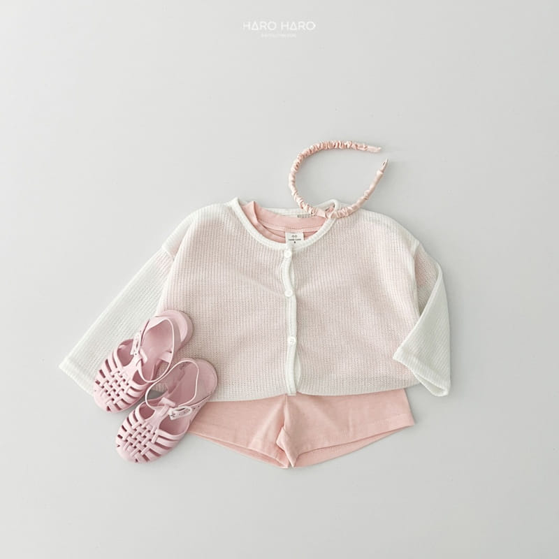 Haro Haro - Korean Children Fashion - #kidzfashiontrend - Mojito See Through Cardigan