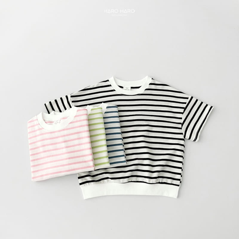 Haro Haro - Korean Children Fashion - #littlefashionista - Sherbet ST Short Sleeve Sweatshirt - 7