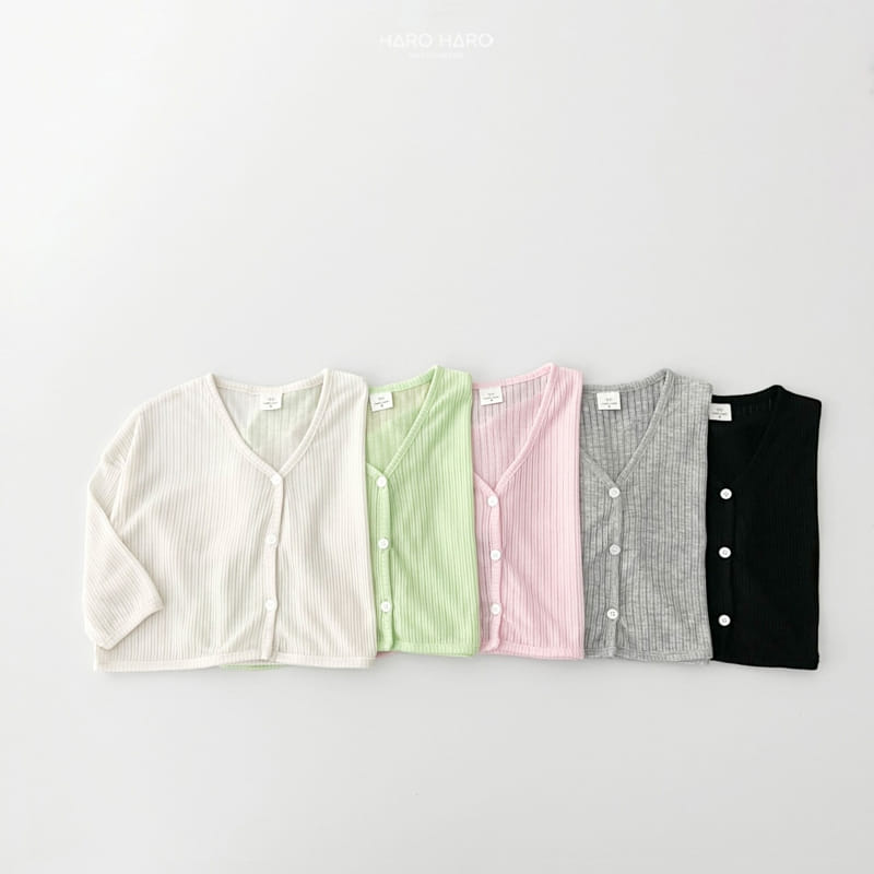 Haro Haro - Korean Children Fashion - #littlefashionista - Bubble Pleats Cardigan - 6
