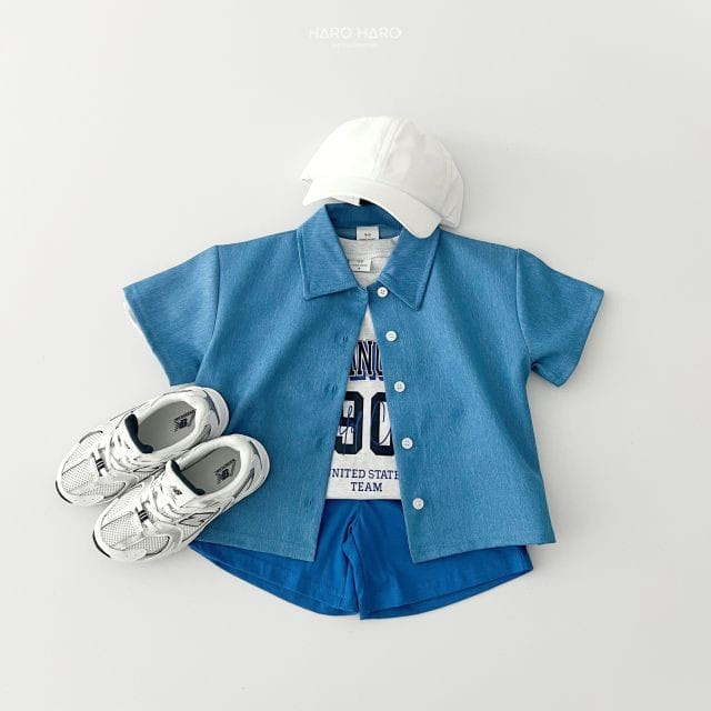 Haro Haro - Korean Children Fashion - #littlefashionista - Los Angeles Top Bottom Set - 2