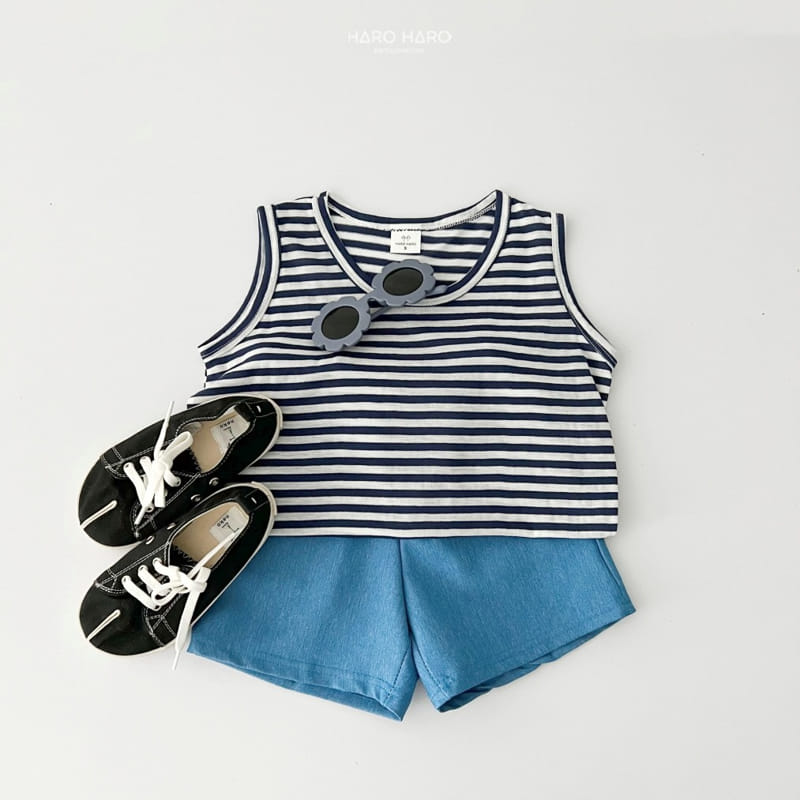 Haro Haro - Korean Children Fashion - #magicofchildhood - Secret Denim Half Pants - 9