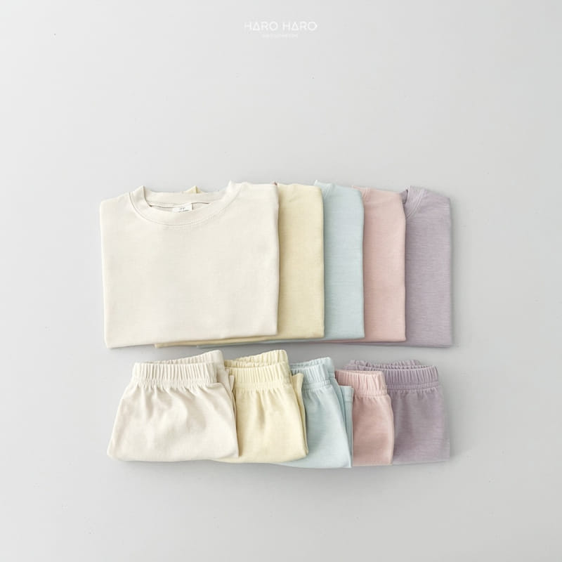 Haro Haro - Korean Children Fashion - #magicofchildhood - Honey Top Bottom Set - 7