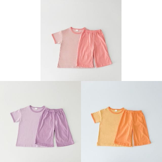Haro Haro - Korean Children Fashion - #magicofchildhood - Sweet And Sour Top Bottom Set - 3