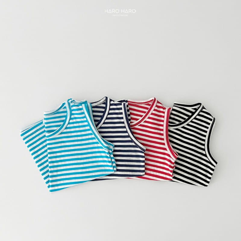 Haro Haro - Korean Children Fashion - #magicofchildhood - Vacation ST Long Sleeveless Tee - 6