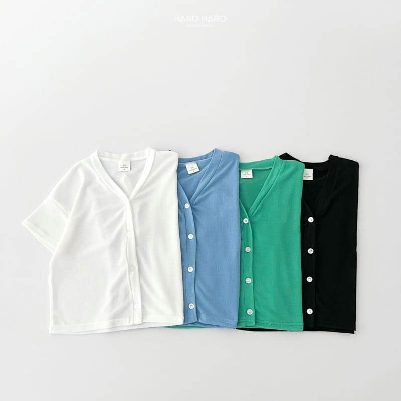 Haro Haro - Korean Children Fashion - #magicofchildhood - Miracle Short Sleeve Cardigan - 5