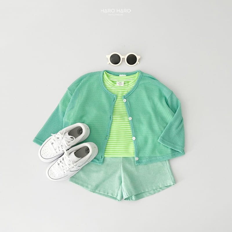 Haro Haro - Korean Children Fashion - #littlefashionista - Mojito See Through Cardigan - 4