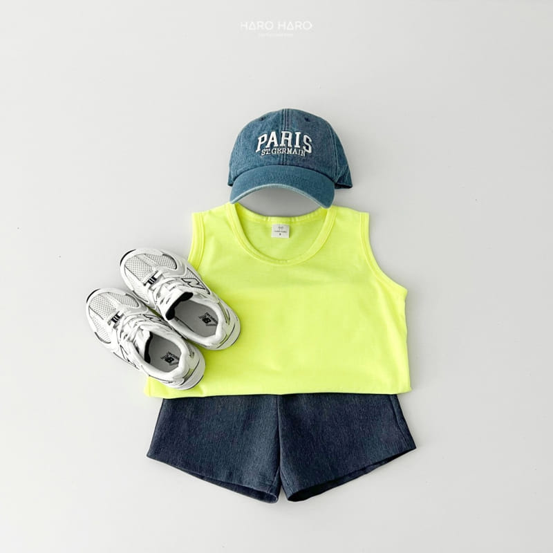 Haro Haro - Korean Children Fashion - #minifashionista - Secret Denim Half Pants - 10