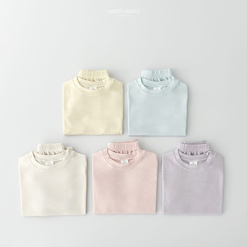 Haro Haro - Korean Children Fashion - #minifashionista - Honey Top Bottom Set - 8