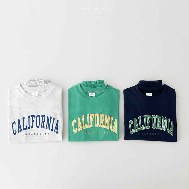 Haro Haro - Korean Children Fashion - #minifashionista - California Top Bottom Set - 7