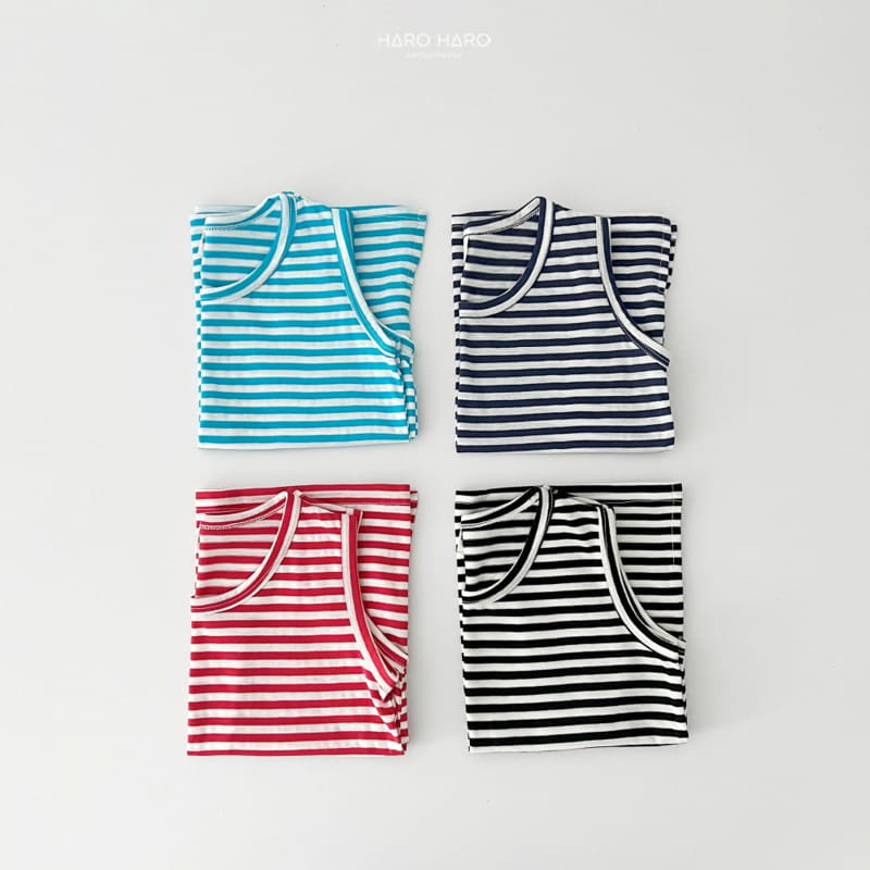 Haro Haro - Korean Children Fashion - #minifashionista - Vacation ST Long Sleeveless Tee - 7