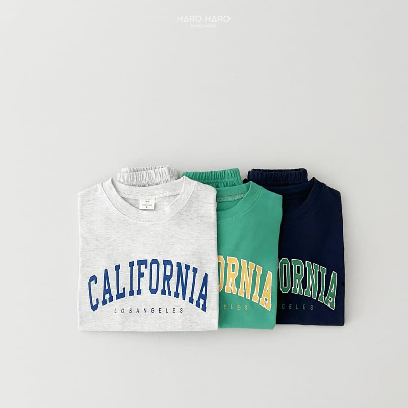 Haro Haro - Korean Children Fashion - #prettylittlegirls - California Top Bottom Set - 8