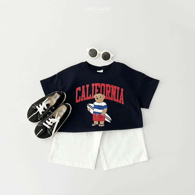 Haro Haro - Korean Children Fashion - #prettylittlegirls - Surfing Bear Short Sleeve Sweatshirts - 11
