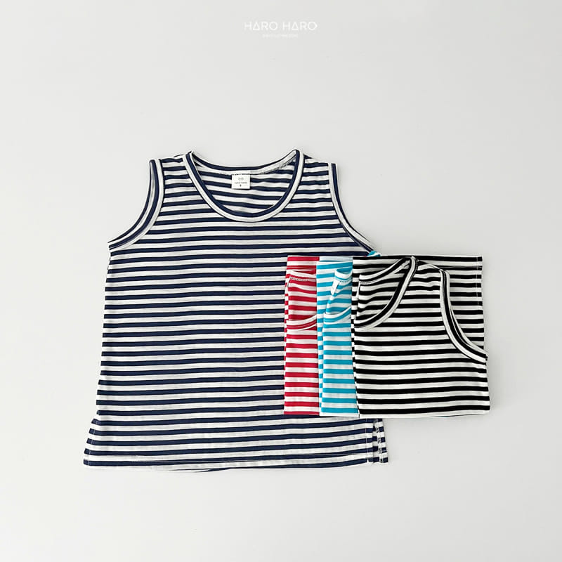 Haro Haro - Korean Children Fashion - #prettylittlegirls - Vacation ST Long Sleeveless Tee - 8