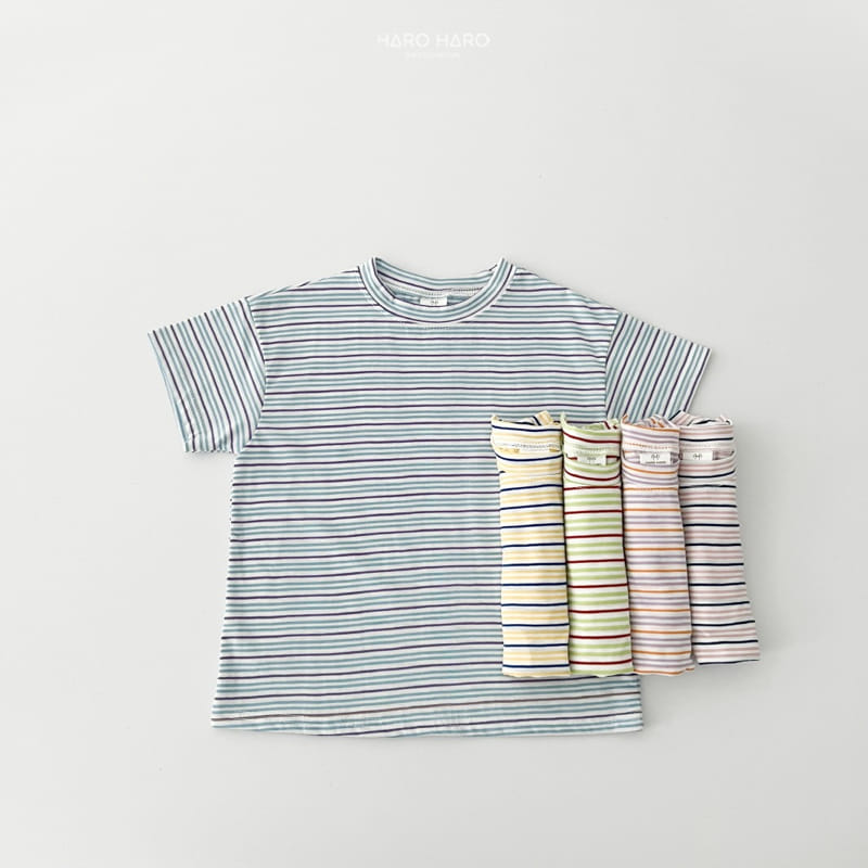 Haro Haro - Korean Children Fashion - #prettylittlegirls - Multi ST Short Sleeve Tee - 2