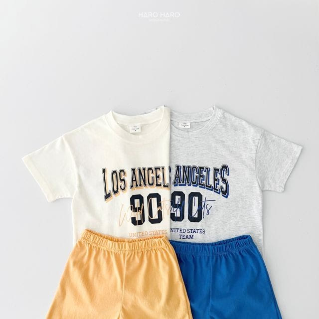 Haro Haro - Korean Children Fashion - #stylishchildhood - Los Angeles Top Bottom Set - 8