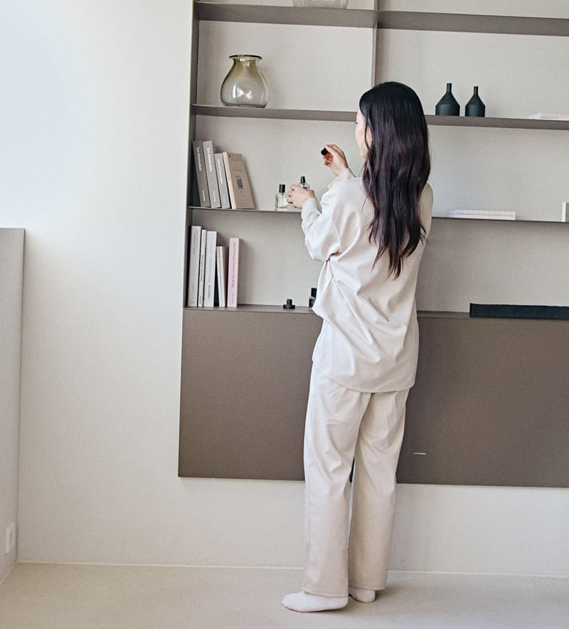 Here I Am - Korean Children Fashion - #childrensboutique - Mom Claire Top Bottom Set - 6