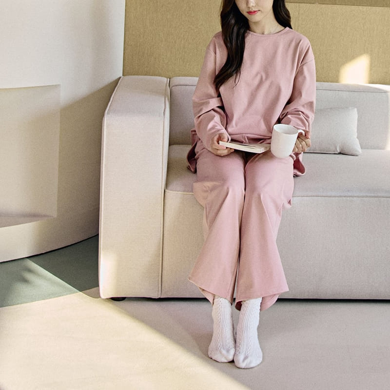 Here I Am - Korean Children Fashion - #discoveringself - Mom Claire Top Bottom Set - 8